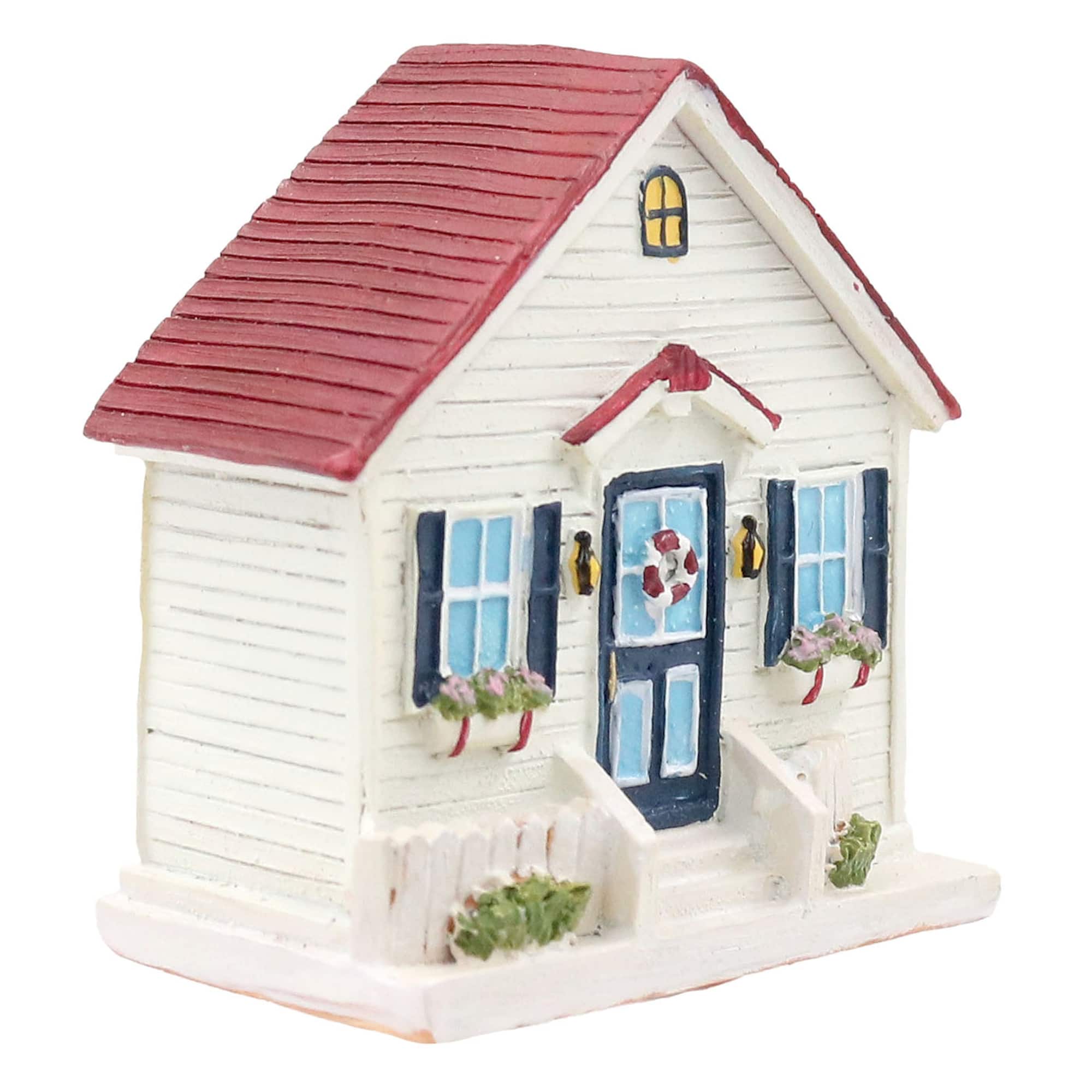 Mini White Beach House Decoration by Ashland®